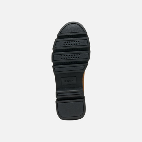 Suede loafers VILDE WOMAN Mud - image number 6 | GEOX