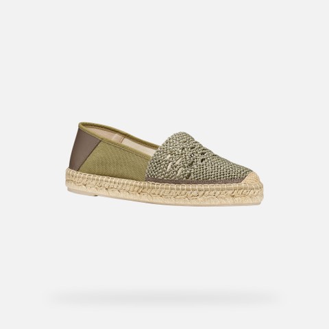 Espadrilles LAMPEDUSA WOMAN Sage - image number 2 | GEOX
