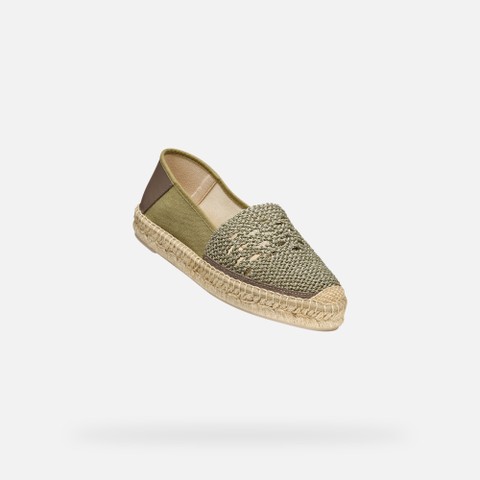 Espadrilles LAMPEDUSA WOMAN Sage - image number 4 | GEOX