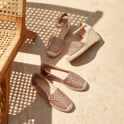 Espadrillas LAMPEDUSA DONNA Rosa antico - image number 7 | GEOX