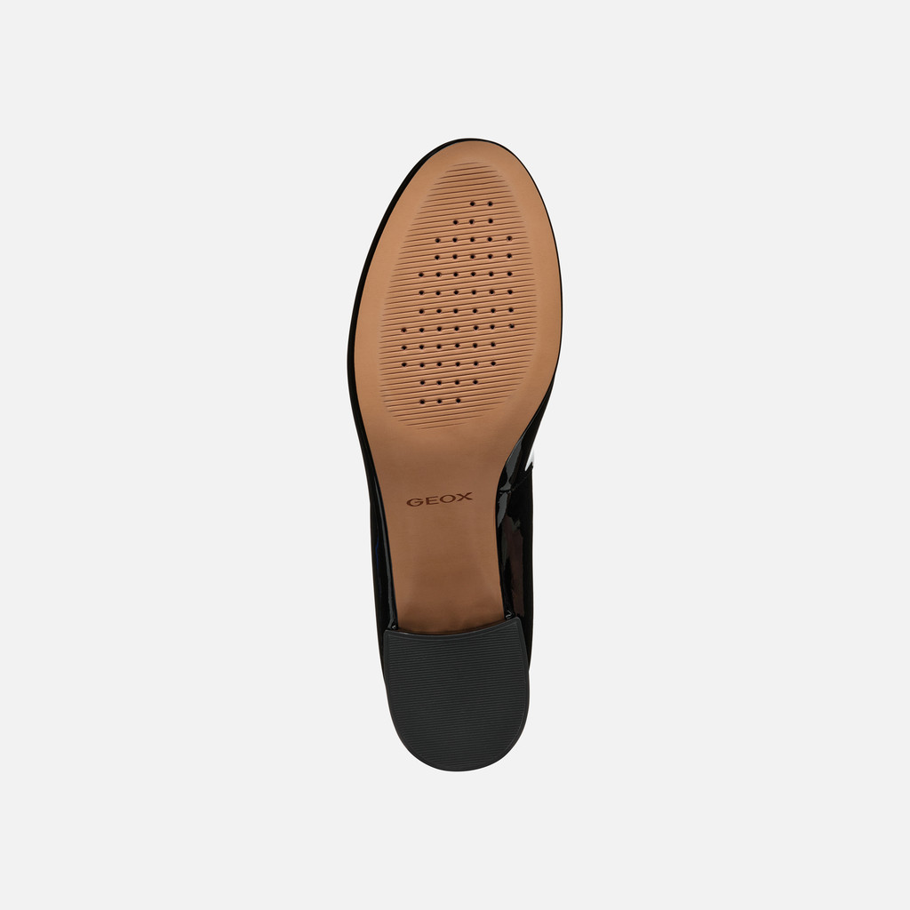 Mary Jane ballet flats FLORETIA WOMAN Black - image number 7 | GEOX