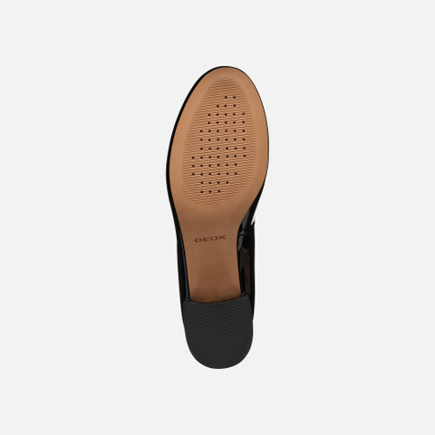 Mary Jane ballet flats FLORETIA WOMAN Black - image number 7 | GEOX