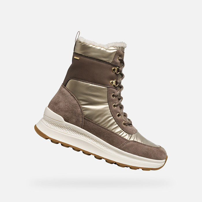 Winter boots SPHERICA ACTIF X2 ABX WOMAN Light taupe/Taupe | GEOX