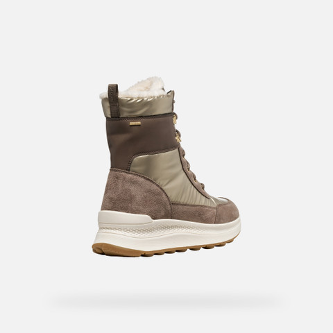 Winter boots SPHERICA ACTIF X2 ABX WOMAN Light taupe/Taupe - image number 4 | GEOX