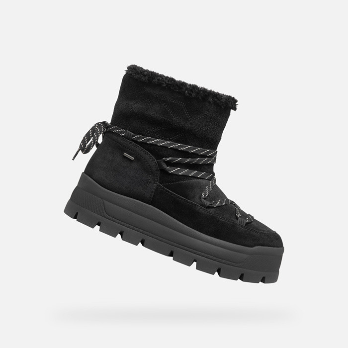 Waterproof ankle boots SPHERICA EC7.1 ABX WOMAN Black | GEOX