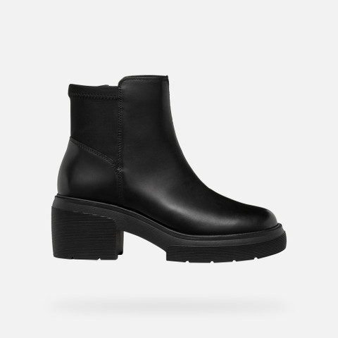 Medium heel ankle boots SPHERICA EC15 WOMAN Black - image number 1 | GEOX