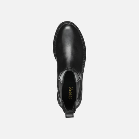 low heel ankle boots SERILDA WOMAN Black - image number 5 | GEOX