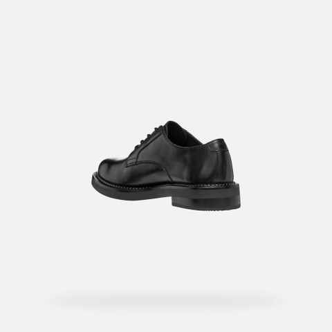 Lace-up shoes SERILDA WOMAN Black - image number 4 | GEOX