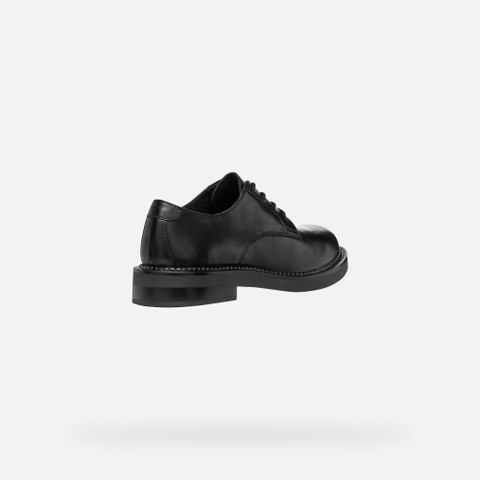 Lace-up shoes SERILDA WOMAN Black - image number 5 | GEOX