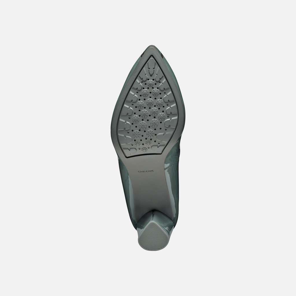 high-heeled court shoes WALK PLEASURE 90 WOMAN Sage - image number 6 | GEOX