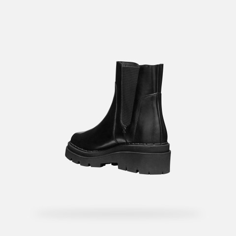 Chelsea boots FELLENY WOMAN Black - image number 4 | GEOX