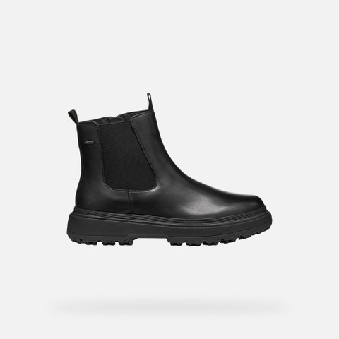 Waterproof ankle boots LAMIDIE + GRIP ABX WOMAN Black - image number 1 | GEOX