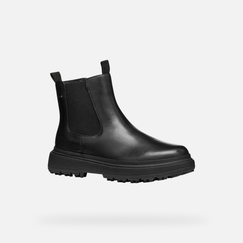 Waterproof ankle boots LAMIDIE + GRIP ABX WOMAN Black - image number 2 | GEOX