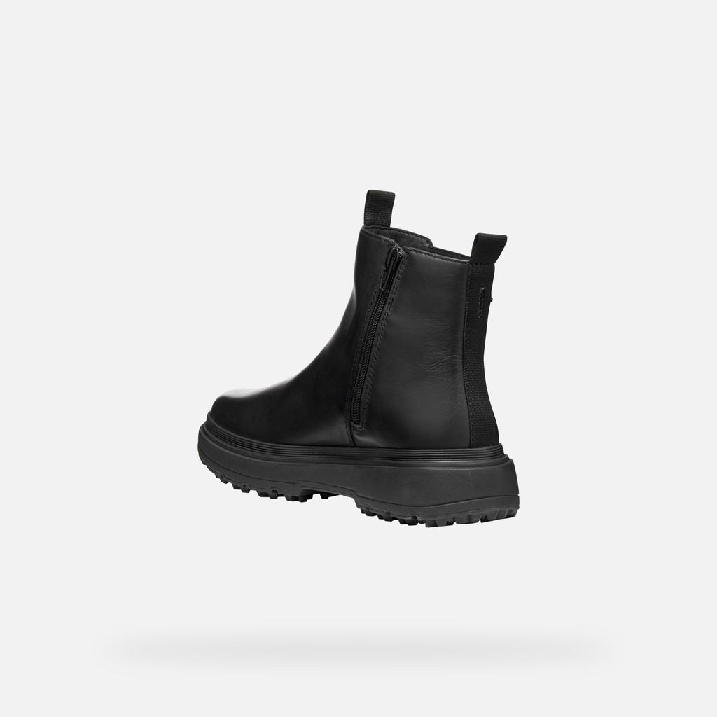 Waterproof ankle boots LAMIDIE + GRIP ABX WOMAN Black - image number 3 | GEOX