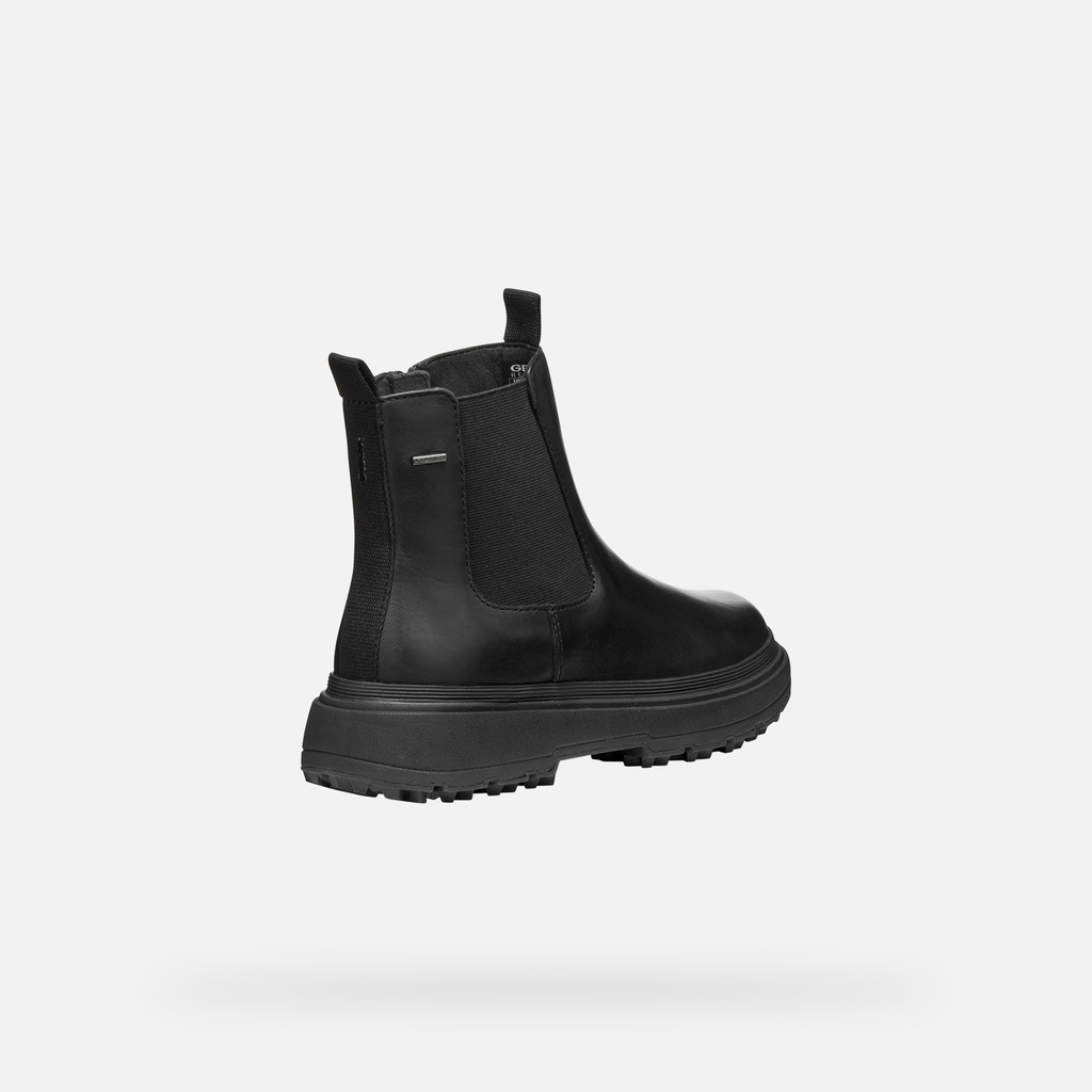 Waterproof ankle boots LAMIDIE + GRIP ABX WOMAN Black - image number 4 | GEOX