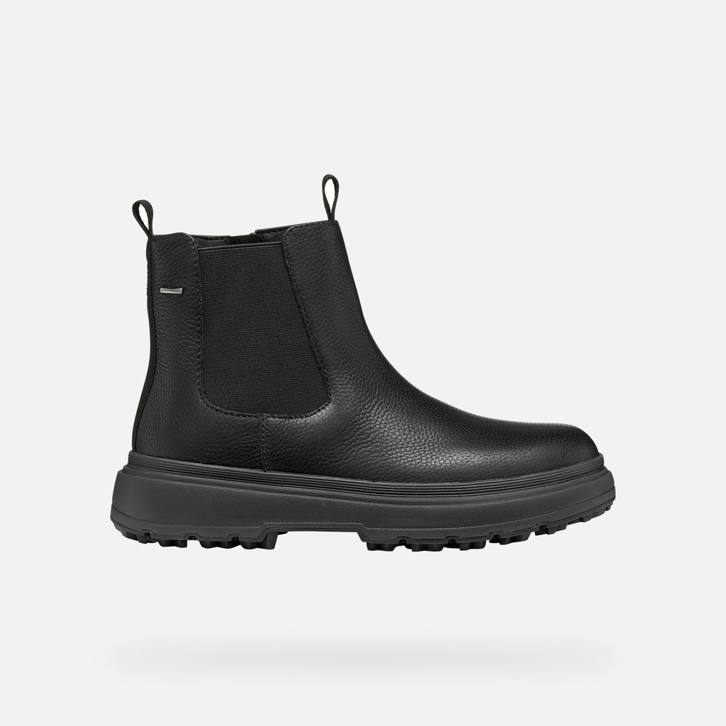 Waterproof ankle boots LAMIDIE + GRIP ABX WOMAN Black - image number 1 | GEOX