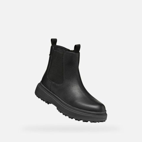 Waterproof ankle boots LAMIDIE + GRIP ABX WOMAN Black - image number 4 | GEOX