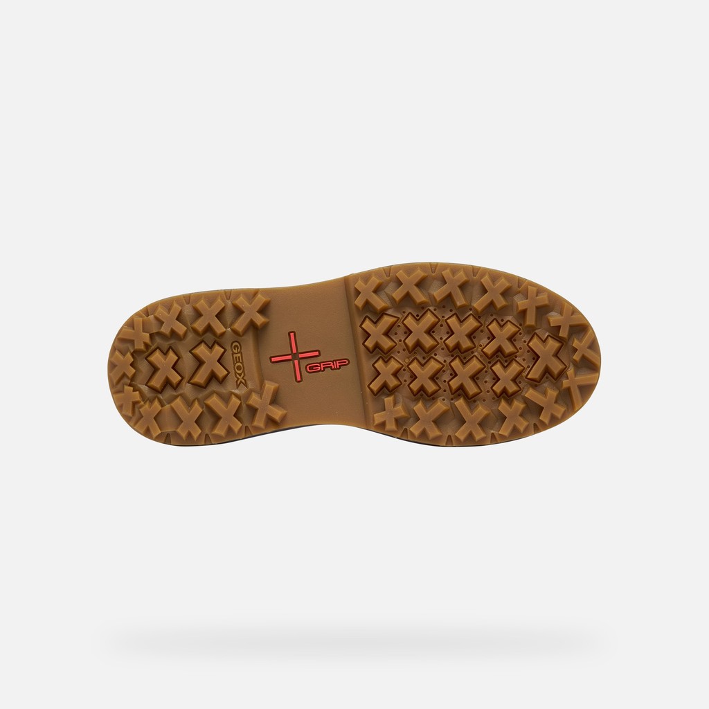 Waterproof ankle boots LAMIDIE + GRIP ABX WOMAN Dark Brown - image number 6 | GEOX