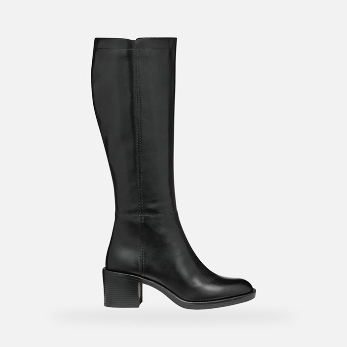 High heel boots SERILDA 60 WOMAN Black | GEOX