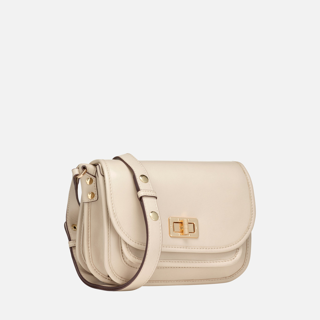 cross-body bag FLAVRIE WOMAN Off White - image number 1 | GEOX