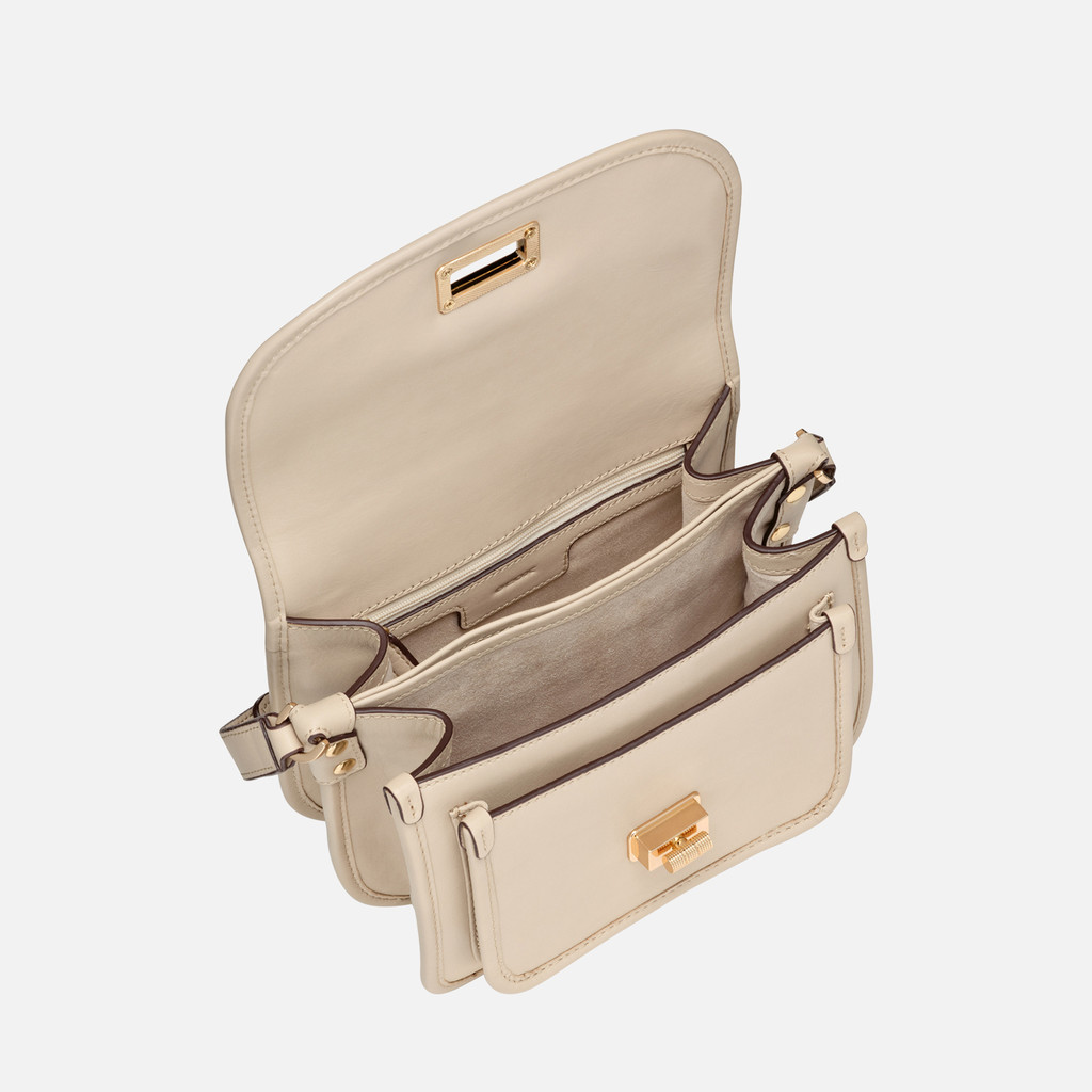 cross-body bag FLAVRIE WOMAN Off White - image number 3 | GEOX