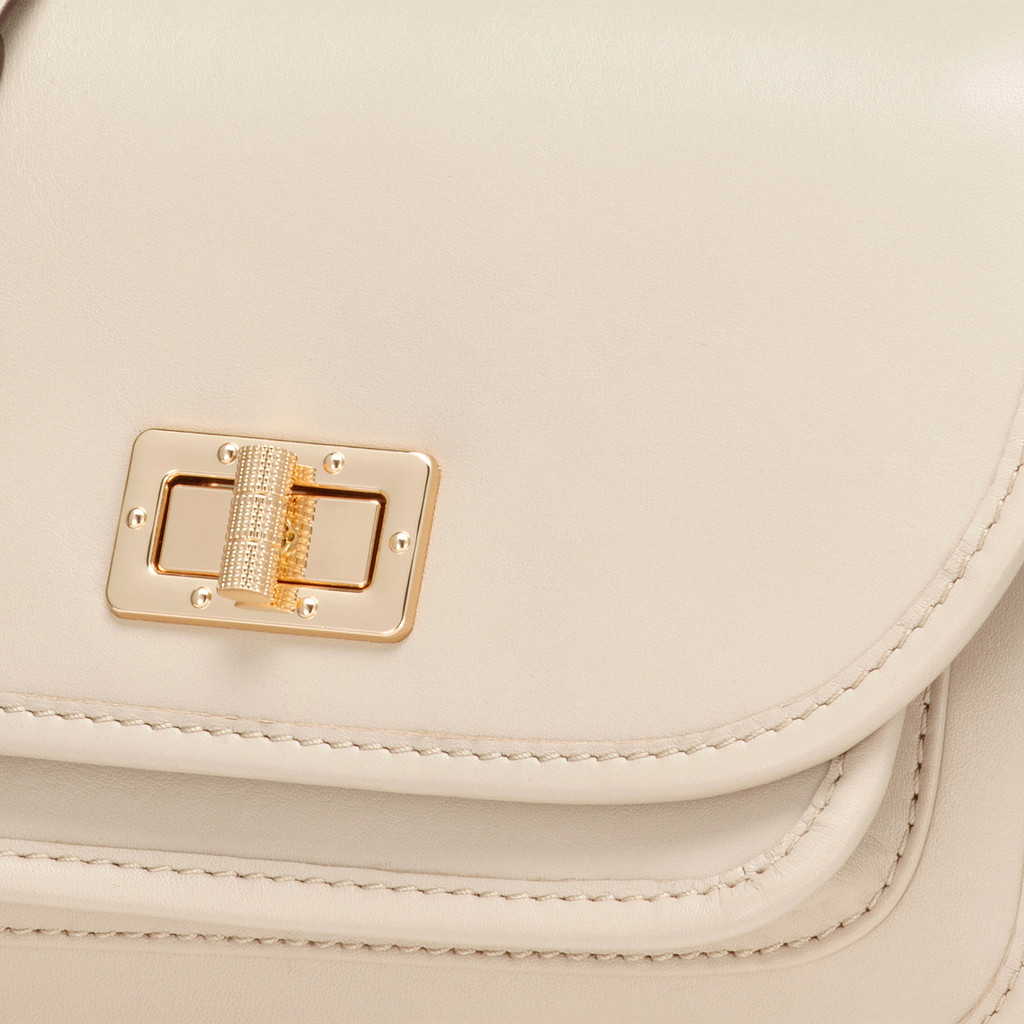 cross-body bag FLAVRIE WOMAN Off White - image number 4 | GEOX