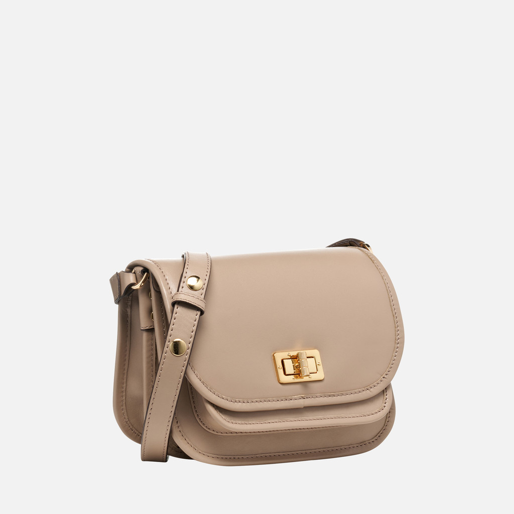 Cross-body bag FLAVRIE WOMAN Light Taupe - image number 1 | GEOX