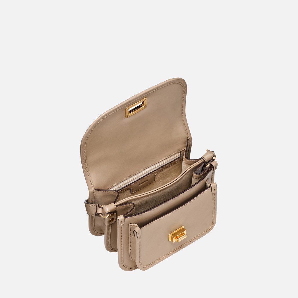 Cross-body bag FLAVRIE WOMAN Light Taupe - image number 3 | GEOX