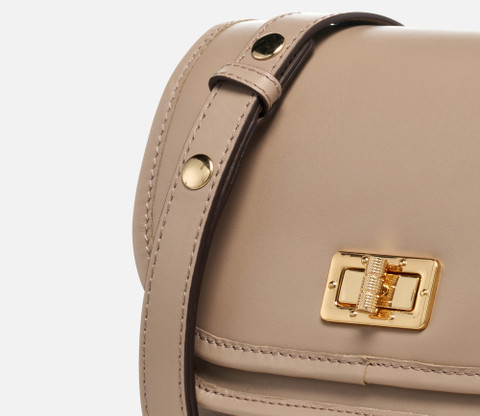 Cross-body bag FLAVRIE WOMAN Light Taupe - image number 4 | GEOX