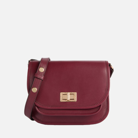 Cross-body bag FLAVRIE WOMAN Bordeaux - image number 1 | GEOX