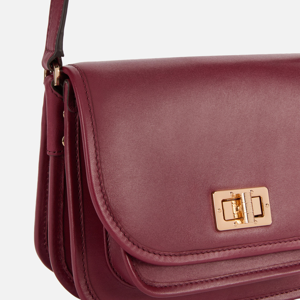Cross-body bag FLAVRIE WOMAN Bordeaux - image number 5 | GEOX