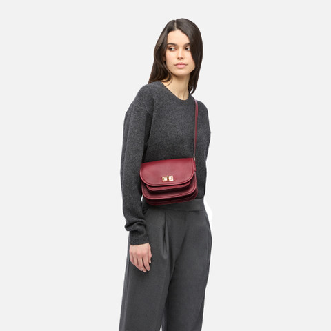 Cross-body bag FLAVRIE WOMAN Bordeaux | GEOX