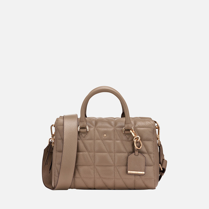 Handbag SAFFIRIA WOMAN Taupe | GEOX