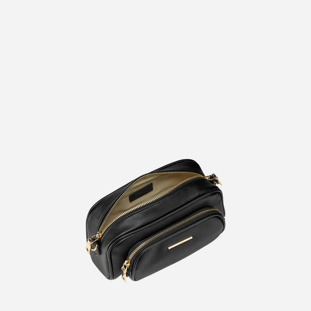 Cross-body bag GRAISY F WOMAN Black - image number 3 | GEOX