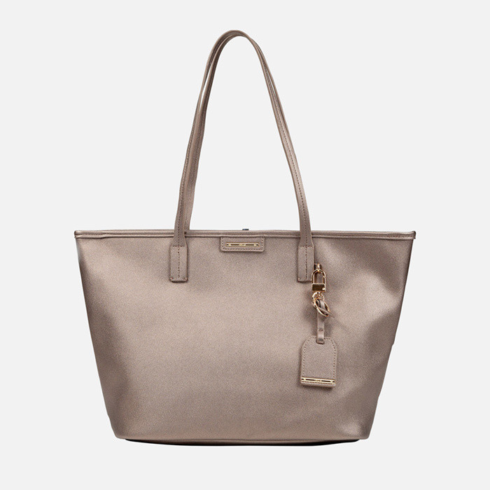 Bolso de hombro GARDREN S MUJER Gris plomo | GEOX