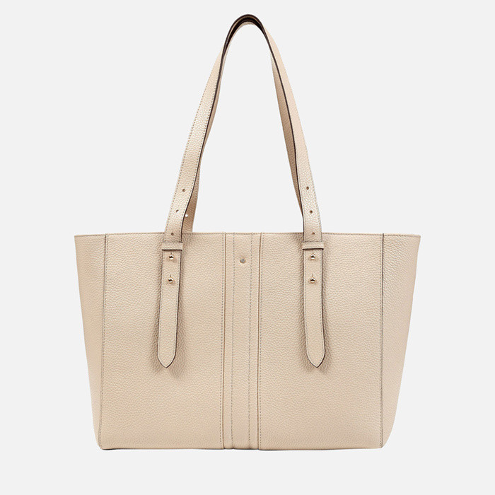 Bolso de hombro MILLEINY MUJER Blanco lechoso | GEOX