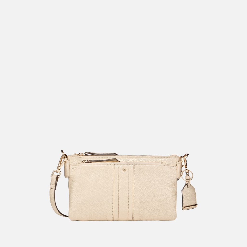 Borsa a tracolla CLAREE DONNA Bianco latte - image number 1 | GEOX