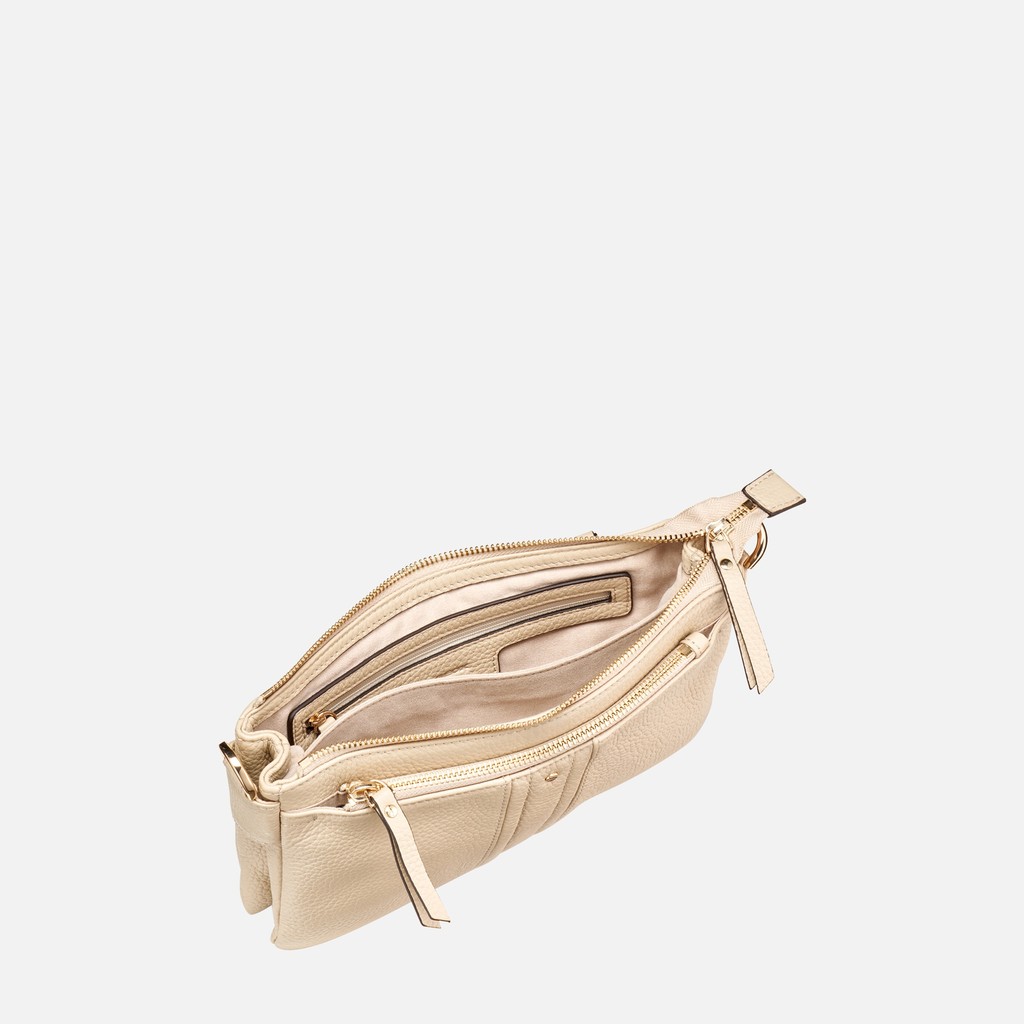 Borsa a tracolla CLAREE DONNA Bianco latte - image number 4 | GEOX