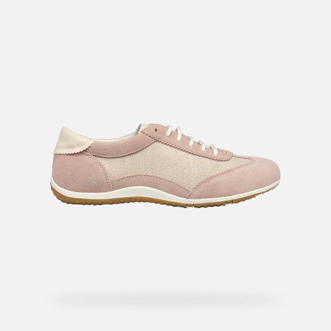Low top sneakers VEGA WOMAN Light taupe/Beige - image number 1 | GEOX