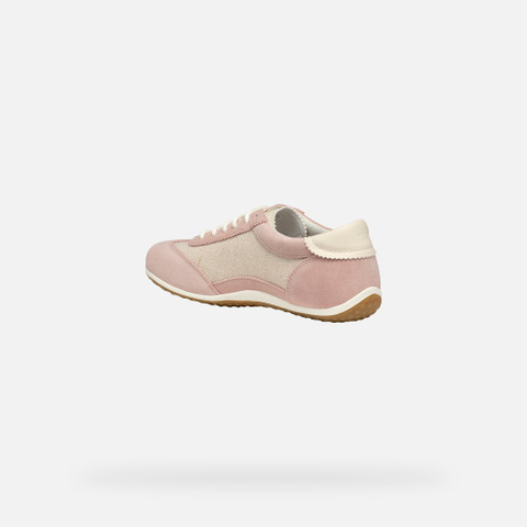 Low top sneakers VEGA WOMAN Light taupe/Beige - image number 3 | GEOX