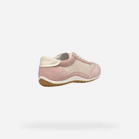 Low top sneakers VEGA WOMAN Light taupe/Beige - image number 4 | GEOX