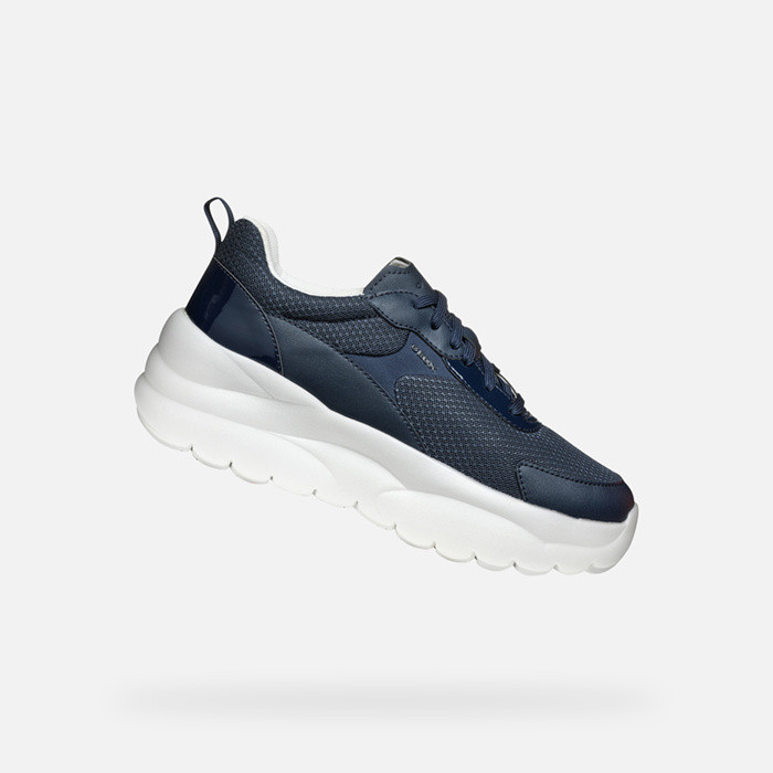 Platform trainers XTORS WOMAN Navy | GEOX