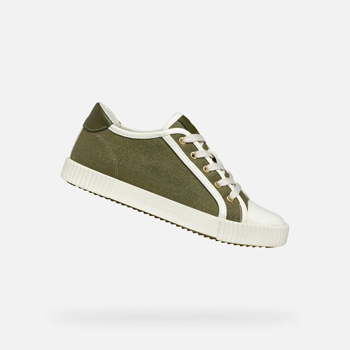 Low top sneakers BLOMIEE WOMAN Sage/Optic white | GEOX