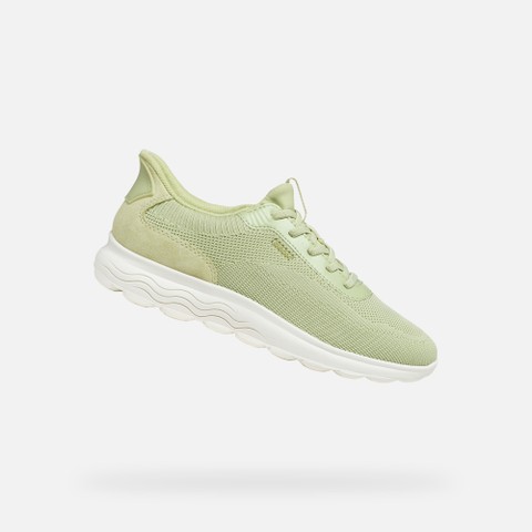 SNEAKERS SPHERICA PLUS WOMAN Light green - image number 0 | GEOX