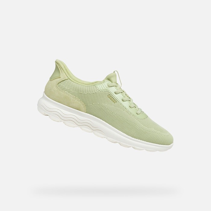 Sneakers SPHERICA PLUS WOMAN Light green | GEOX