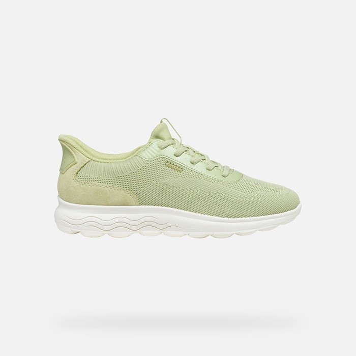 Sneakers SPHERICA PLUS WOMAN Light green | GEOX