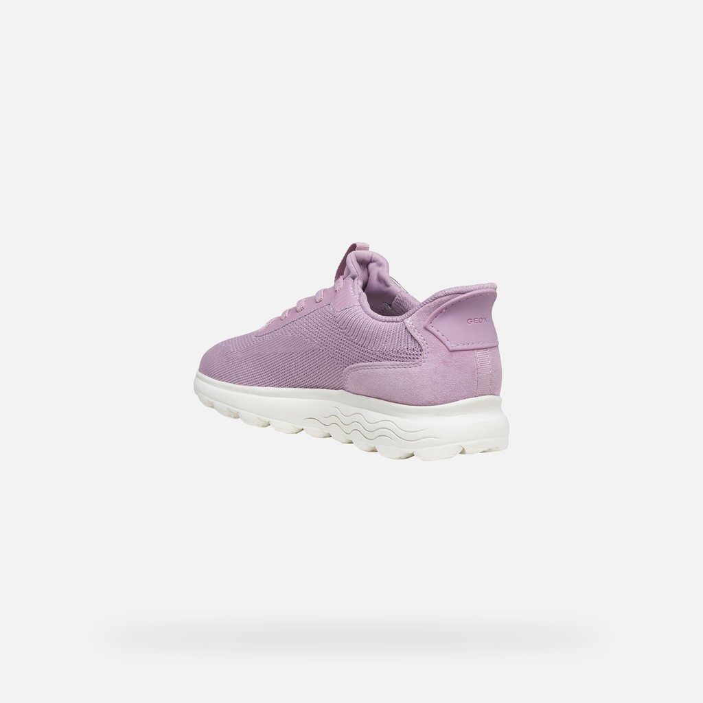 Slip in sneakers SPHERICA PLUS WOMAN Lilac - image number 3 | GEOX