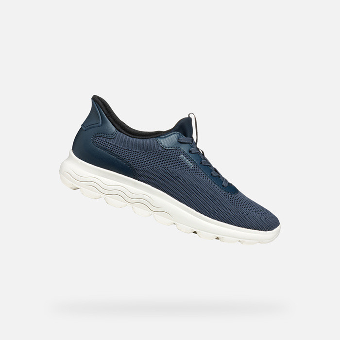 Sneakers en tissu SPHERICA PLUS FEMME Bleu marine | GEOX