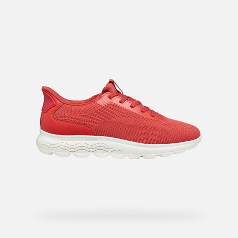 Slip in sneakers SPHERICA PLUS WOMAN Coral - image number 1 | GEOX