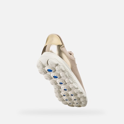 Slip in-Sneakers SPHERICA PLUS DAME Helltaube/Hellgold - image number 1 | GEOX